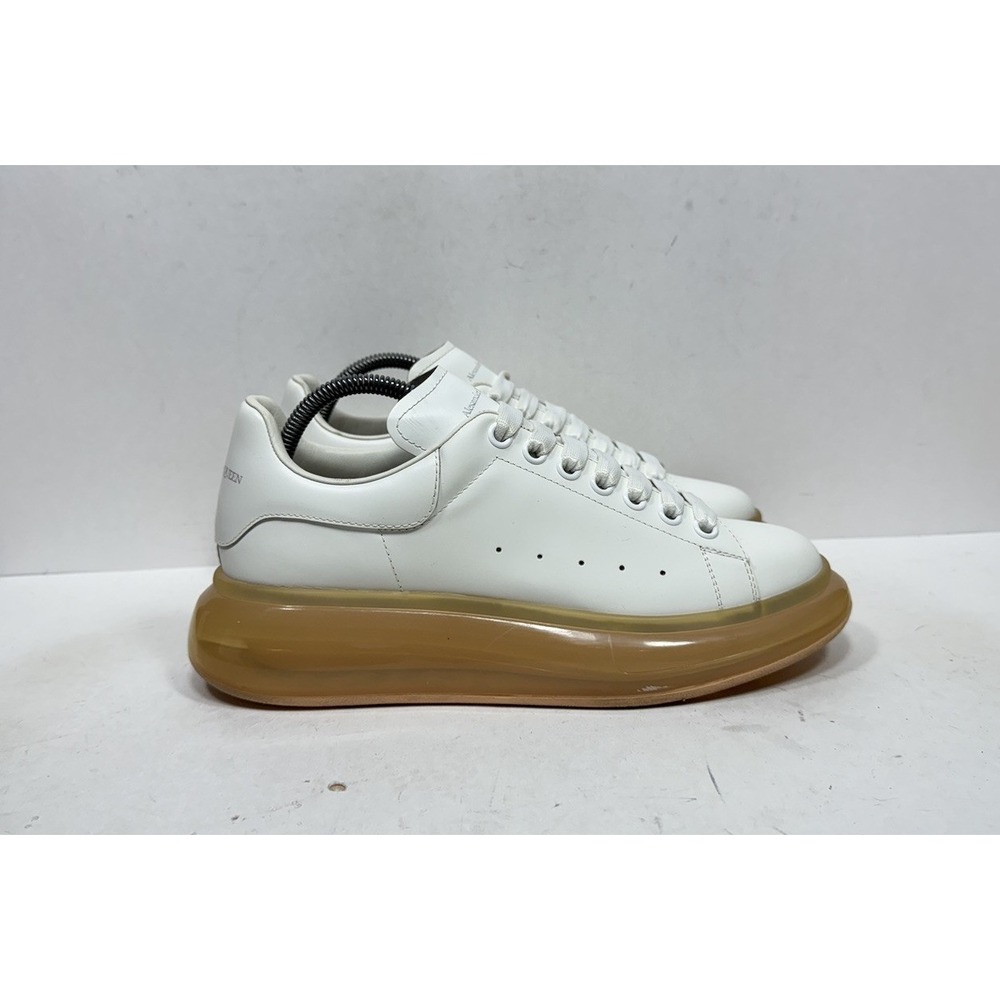 Alexander McQueen Oversized Clear Sole White Mens Size 8 US / 41‎